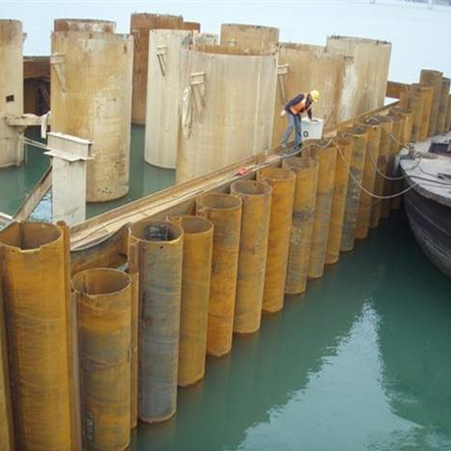 黄石钢护筒现场安装